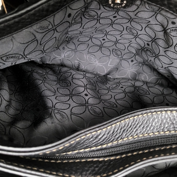 NWOT FOSSIL PATCHWORK BAG - Picture 4 of 15